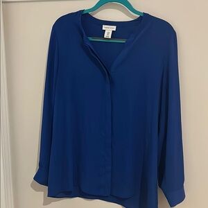 Adrienne Vittadini Women's Blue Top